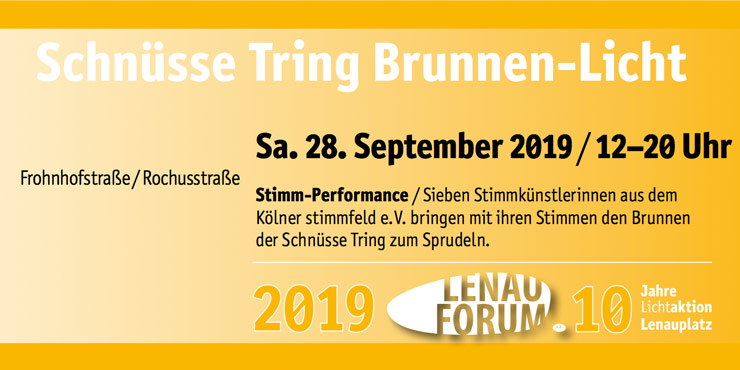 Schn&uuml;sse Tring Brunnen-Licht